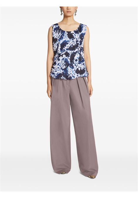 Pantaloni pamplona in grigio dries van noten - donna DRIES VAN NOTEN | 2510109031149811